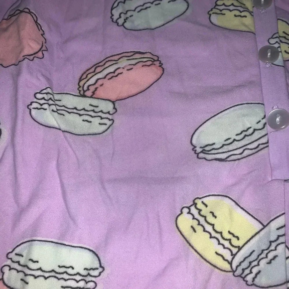 Weekend edition macaron Lounge romper - Picture 2 of 4